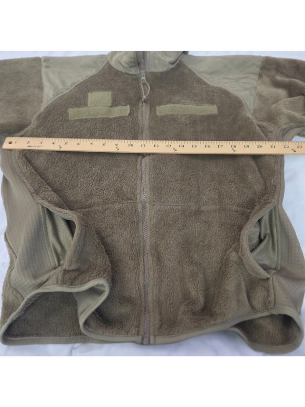 Peckham Polartec Gen III ECWCS Fleece Jacket Medium Regular Coyote Brown USA - Picture 9 of 15